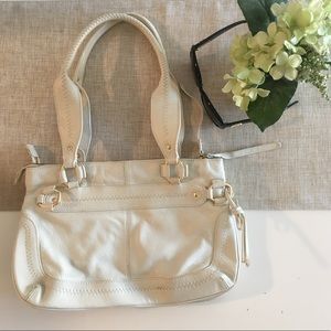 ✨Sigrid Olsen✨ Cream Satchel Purse